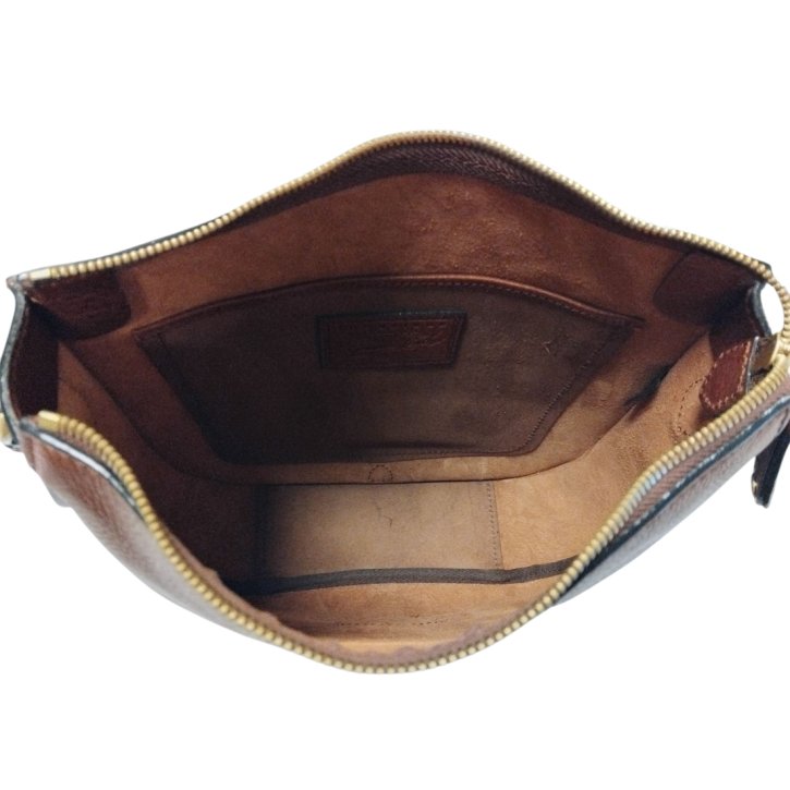 the bridge Schultertasche M marrone